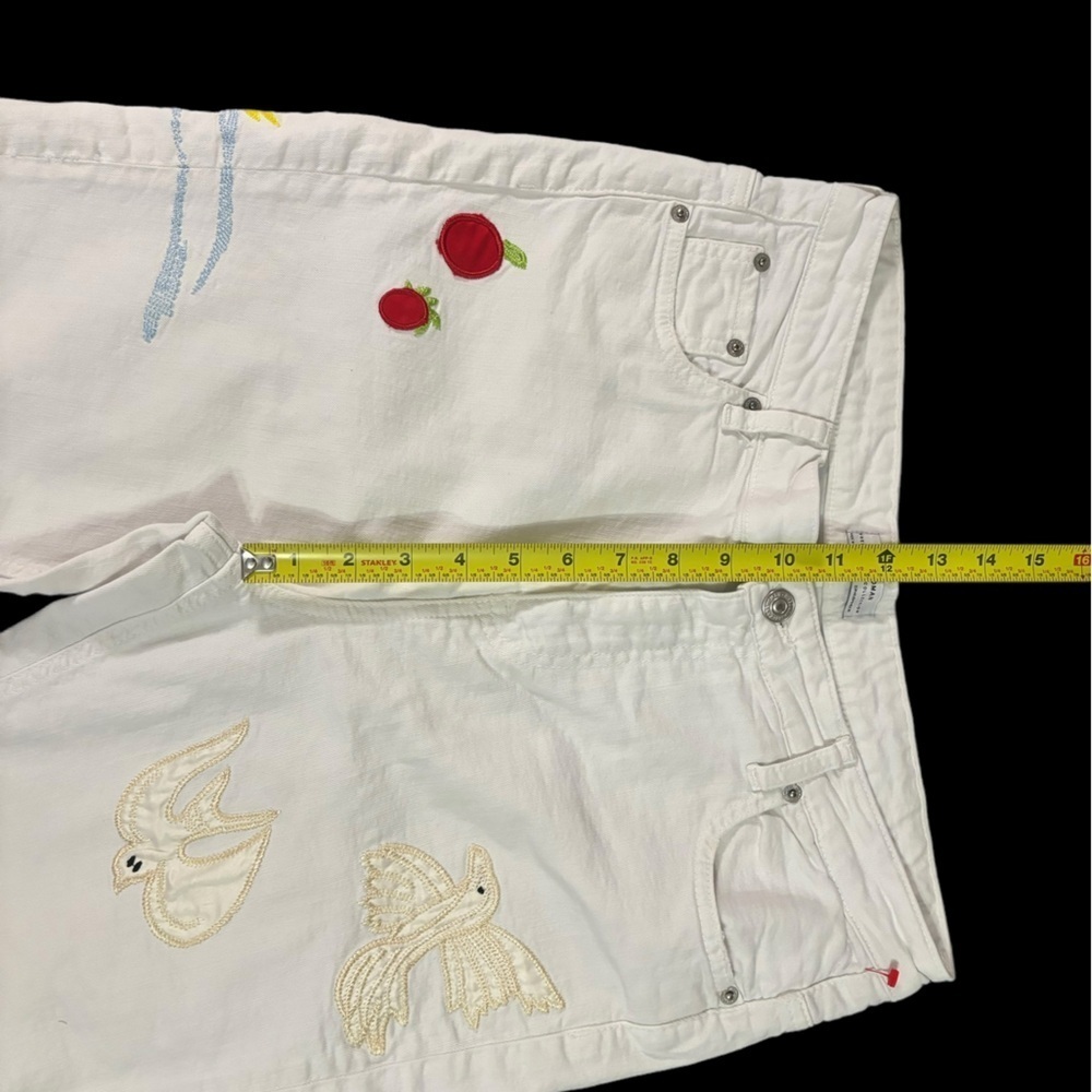 Zara woman Denim Embroidered High Waist New
Boyfriend Cut Jeans Size: US… - Picture 11 of 12